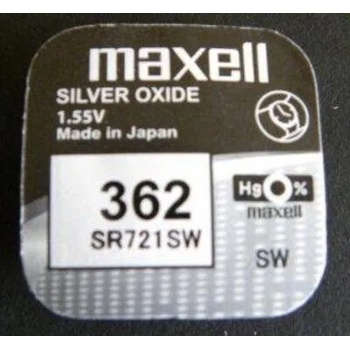Image 1 of Maxell Бутонна батерия сребърна maxell sr721 sw ag11/362/ 1.55v (ml-bs-sr721-sw)