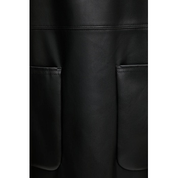 MM Рокля mm dionigi в черно къса със стандартна кройка 2526626087600 (2526626087600)