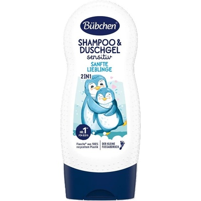 Bübchen Шампоан и душ гел Bübchen Gentle Darlings Sensitive 2 в 1 (4065331001306)