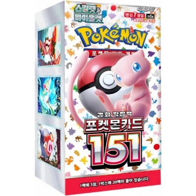 Pokémon TCG 151 Booster Box KOR