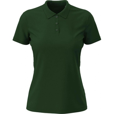 Lux Short sleeve Polo dámske STEDMAN zelená Bottle