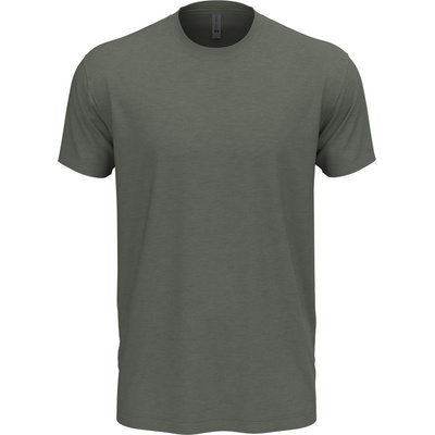Next Level Apparel N 6210 / Унисекс тениска с къс ръкав и флорален принт - хедър хеви метъл XXXL (086210adr13)