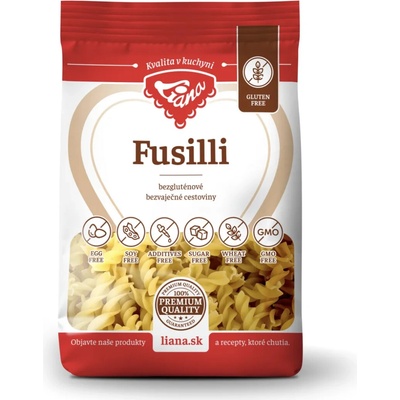 Liana Fusilli cestoviny bezgluténové 200 g
