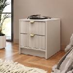 MIRJAN 24 Нощно шкафче TIRENO 35x40 см бежово (MJ0163)