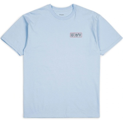 Brixton tričko Turnpike S/S Stt Carolina Blue