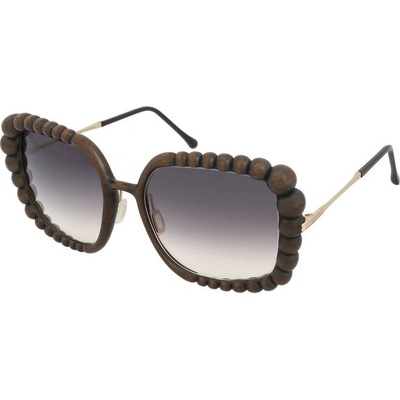 IMPRESSIO Слънчеви очила Impressio 623 Olive LG0 Brown Grad