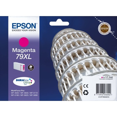 Epson Оригинален мастилен картридж Epson Magenta T790340 за Workforce Pro WP-5110|51490|5620|5690 "C13T79034010"(RAPO) (C13T79034010)