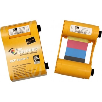 Image 1 of Zebra Цветна термотрансферна лента Zebra ZXP3, екологична, YMCKO (800033-340)