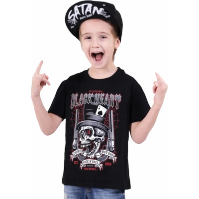 Black heart детска тениска black heart - pistolero - ЧЕРЕН - 9634