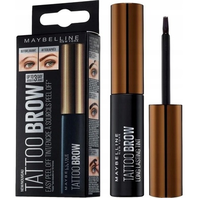 Maybelline Tattoo Brow Eyebrow Color Medium Brown 4,6 g – Zboží Dáma