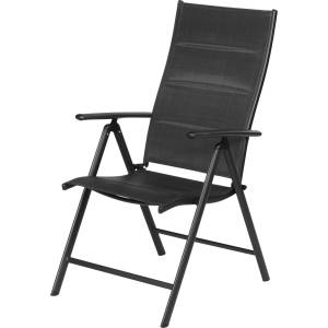 Fieldmann FDZN 5016 градински столове, сгъваеми, комплект, 2 броя, сив (FDZN 5016)