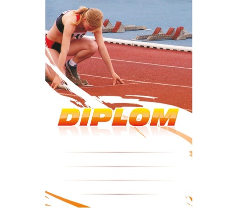 Atletický diplom A5