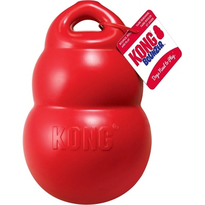 KONG Bounzer Dog Toy L - Кучешка играчка за дъвчене от здрав каучук 20 см