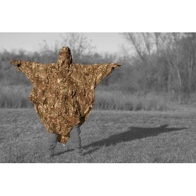Ghosthood Maskovacie pončo Ghost Hoodie IRR Concamo Brown
