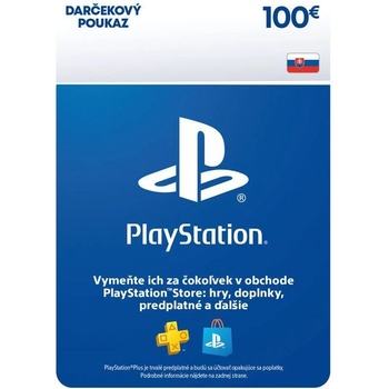 PlayStation Store predplatená karta 100€