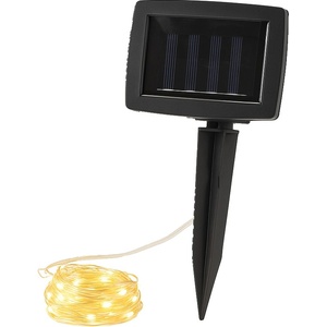 Chomik Соларна led гирлянд на тел 100led топло бяла 9, 9м 80549 (sol6031)