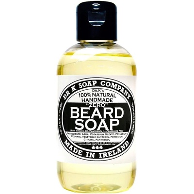 Dr K Soap Company Beard soap Mydlo na fúzy Zero 100 ml