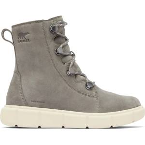 Sorel Дамски зимни ботуши Sorel Women's Explorer III Joan Waterproof Winter boots - Quarry / Chalk - размер 38, 5 (EU) (121-1023-0216)