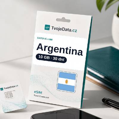 eSIM Argentina 10 GB / 29 dní