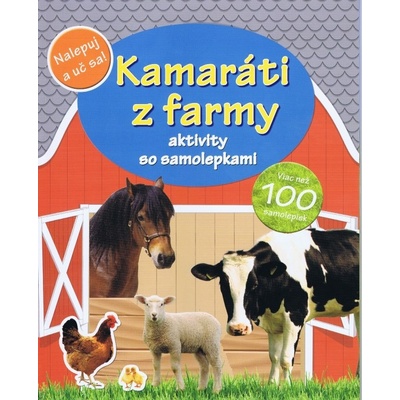 Kamaráti z farmy aktivity so samolepkami
