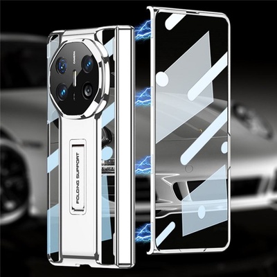 Huawei GKK Калъф с Магнитно Заключване + Скрийн Протектор за Huawei Mate X6 - Черен, Сребрист, Червен, Син
