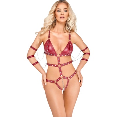 Bad Kitty Harness Crotchless Body in a Bondage Style
