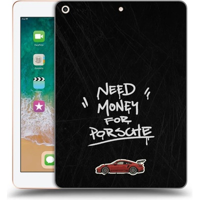 Picasee silikónový prehľadný obal pre Apple iPad 9.7 2018 6. gen Dark Racer