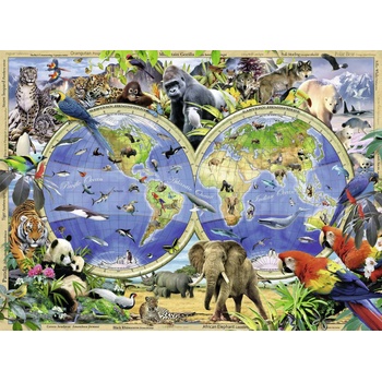 Ravensburger - Puzzle World of Wildlife II - 300 piese