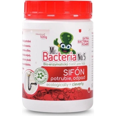 Mr. Bacteria No.5 Baktérie pre Váš SIFÓN, POTRUBIE, ODPAD 500 g