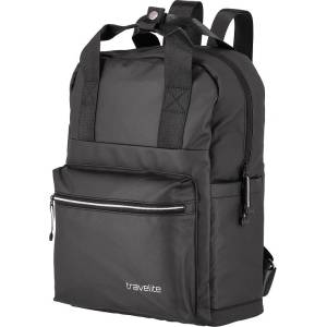 Travelite Basics Canvas Backpack Black