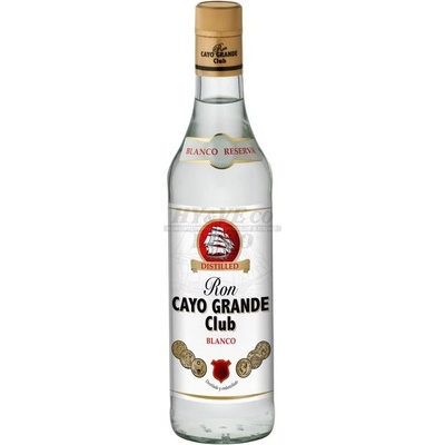Cay Grande Club White 37,5% 1 l (holá láhev)