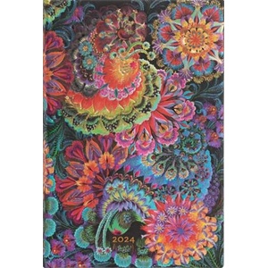 Moonlight (Olena's Garden) Mini Verso 12-month Dayplanner 2024 | Paperblanks (ISBN: 9781439704325)
