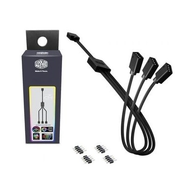 Cooler Master 1-to-3 RGB Splitter Cable R4-ACCY-RGBS-R2 – Zboží Mobilmania