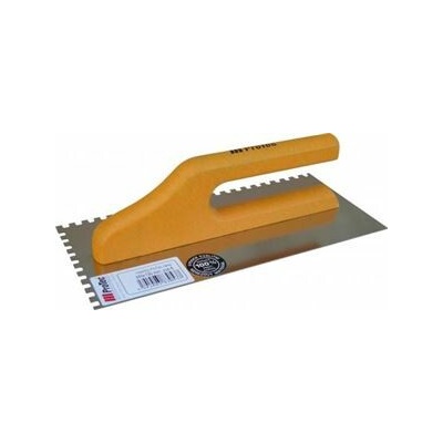 Hladítko ProTec, nerez, zub 8 mm, 280 x 130 mm, dřevěná rukojeť