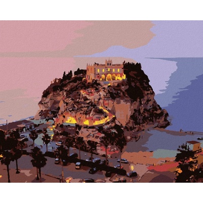Zuty Malování Podle Čísel Tropea 80 x 100 Cm Plátno Rám
