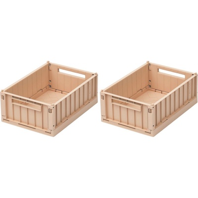 Liewood Weston Úložné boxy 2 ks vel. S Tuscany Rose
