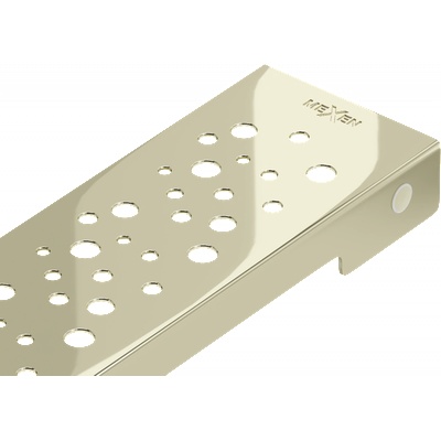 Mexen Flat M12 капак за линейно оттичане 80 см, златен - 1521080 (1521080)