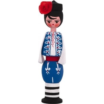 Image 1 of Дървени кукли с фиолка-момче или момиче