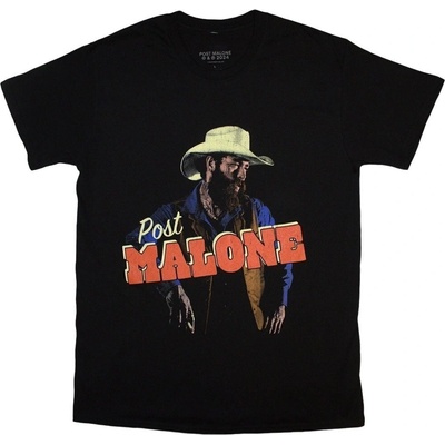 Post Malone Cowboy Black M Риза (POSTTS25MB02)