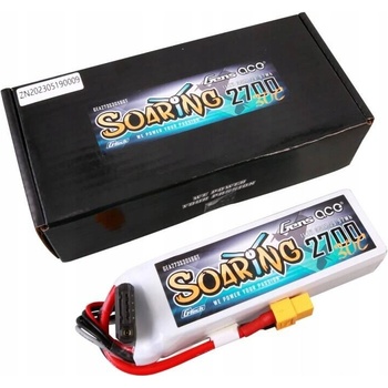 Gens ace G-Tech Soaring 2700mAh 11.1V 30C 3S1P LiPo Battery Pack with XT60 Plug
