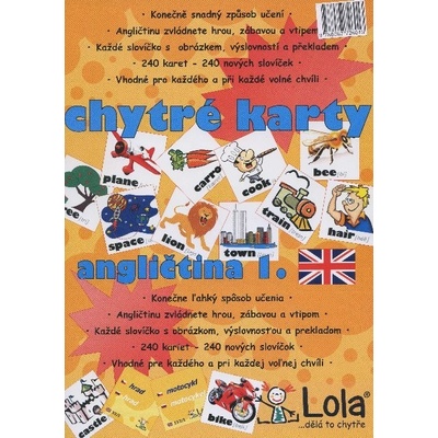 Chytré karty Angličtina slovíčka 1