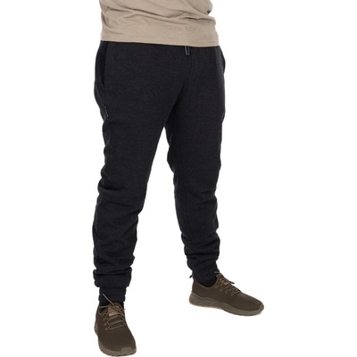 Fox Collection Sherpa Joggers Black Orange