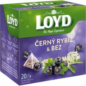 LOYD Tea пирамидален касис + бъз 40 г