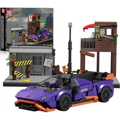Mould King 24063 Ulice z pustiny se supersportem