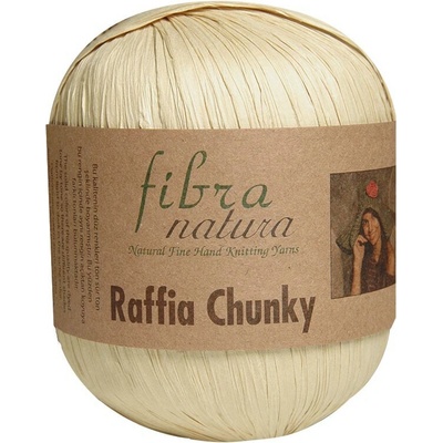 Fibra Natura Raffia Chunky 114-16 béžová