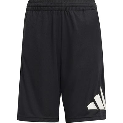 Adidas Детски къси панталони adidas Kid's Train-Essential Big Logo Shorts - Black / White - размер 128 (EU) (701-4476-0112)