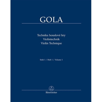 Technika houslové hry - Zdeněk Gola