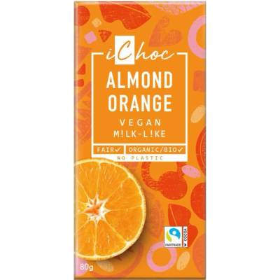 Vegan mandľovo pomarančová BIO 80 g