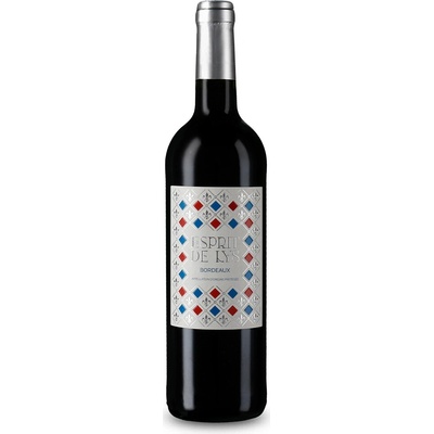 Esprit de Lys Bordeaux 2020 Červené suché 13% 0,75 l (holá láhev)