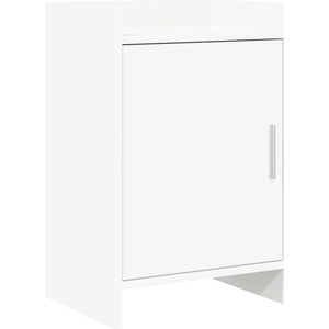 vidaXL Нощни маси Бяло 40 x 30 x 60 cm Инженерна дървесина (8011011)